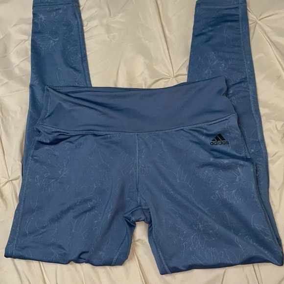 Adidas climate embossed cold weather tights - Picture 2 of 8